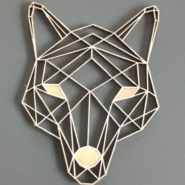 geometrische wolf